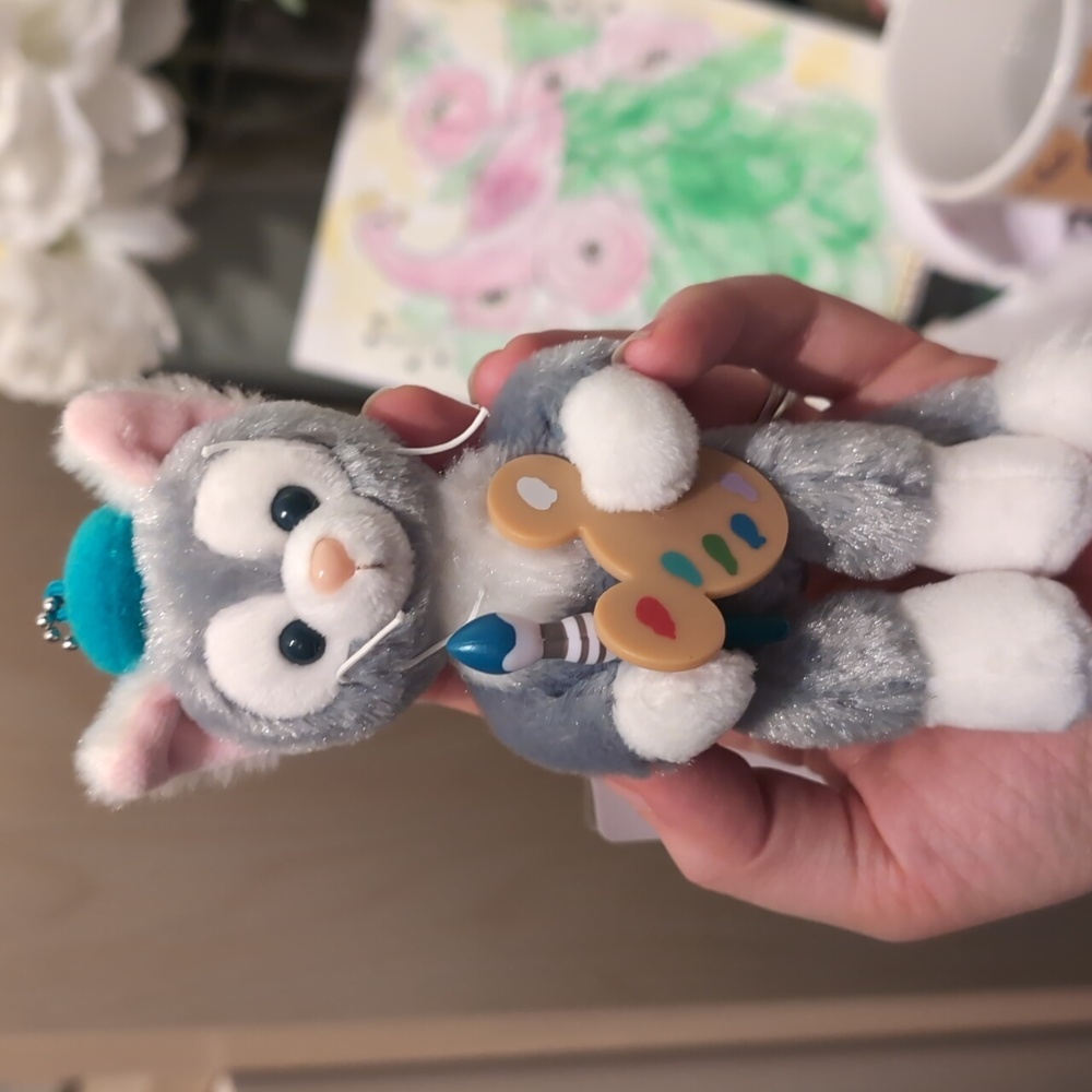 New Disney 'Gelatoni' Plush Pendant (From DisneySea Japan)- limited Edition